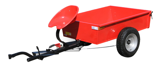 125Kg van de de Machine de Enige As 400Kg van de Tuinuitloper van de de Ladings Kleine Tractor Roterende Uitloper met 4 wielen