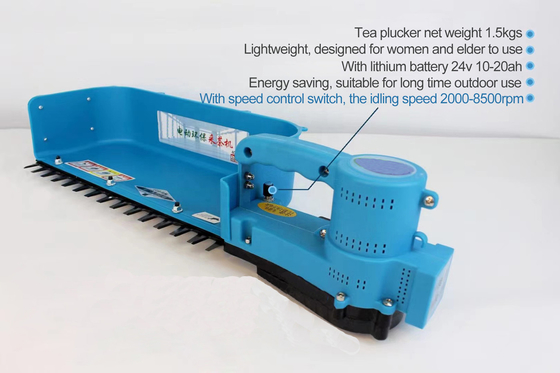 de Maaimachine van de de Machinethee van 24v 10Ah Mini Battery Powered Tea Picking voor Openlucht