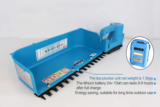 de Maaimachine van de de Machinethee van 24v 10Ah Mini Battery Powered Tea Picking voor Openlucht