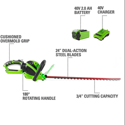 21V draadloze Elektrische Navulbare Haagsnoeischaar Li-Ion Battery