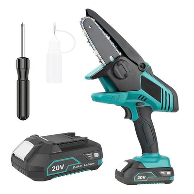 De houten Scherpe Draadloze Brushless Elektrische Draagbare Slijper van de Kettingzaag24v Batterij