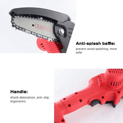 5.0Ah het lithium Ion Brushless Cordless Portable Chain zag 16in het Zelf Scherpen