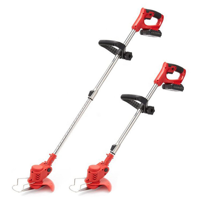 van de het Lithium de Commerciële Elektrische Grasmaaimachine van 24V 450w Telescopische Hand - gehouden Grassnijmachine