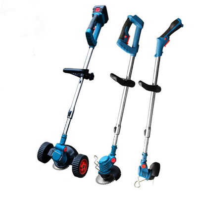 850W 24V draadloze grastrimmer met zwenkbaar plastic mes voor tuinwerkzaamheden